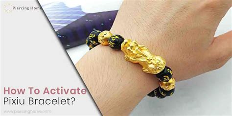 how to activate pixiu bracelet.